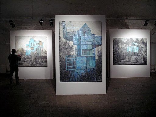 "Dovecotes and mausoleums" 
MUAR (State Museum of Architecture) 
with YAKUT gallery, Moscow. 2010